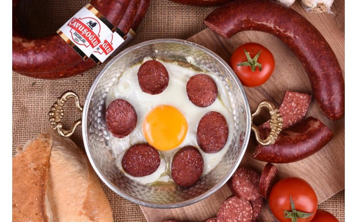  By Çavuşoğlu %100 Doğal Kangal Sucuk 2 kg Acılı